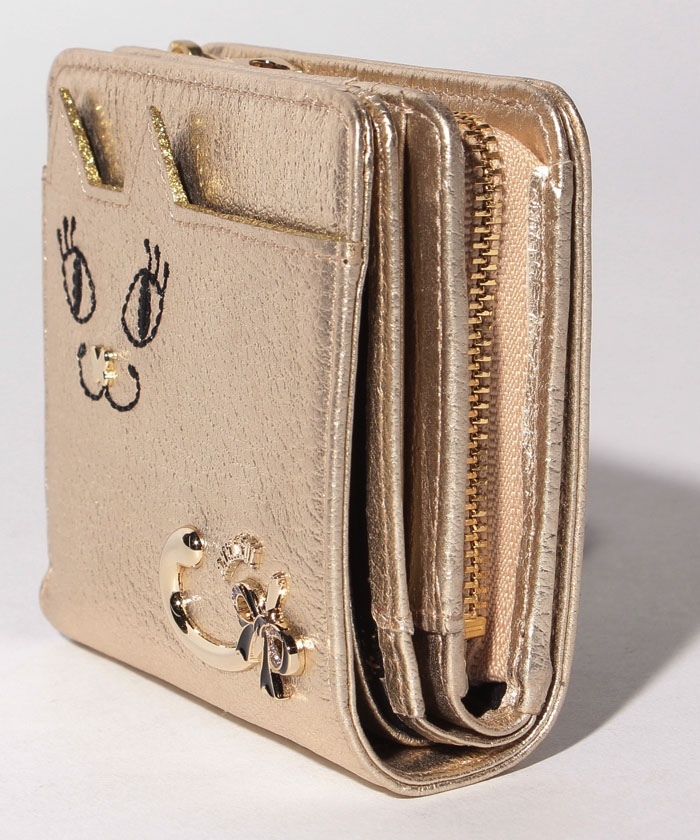 ANNA SUI アナスイ マイティティ 二つ折り財布 - レディースファッション