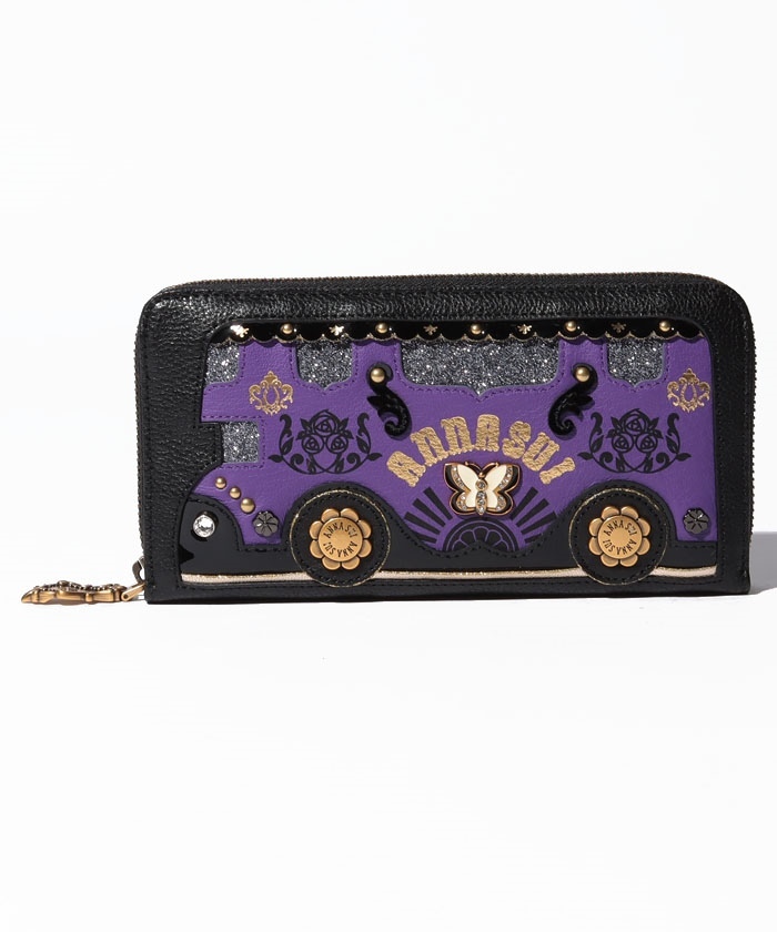 ANNA SUI ASバス ラウンドファスナー長財布 - 長財布