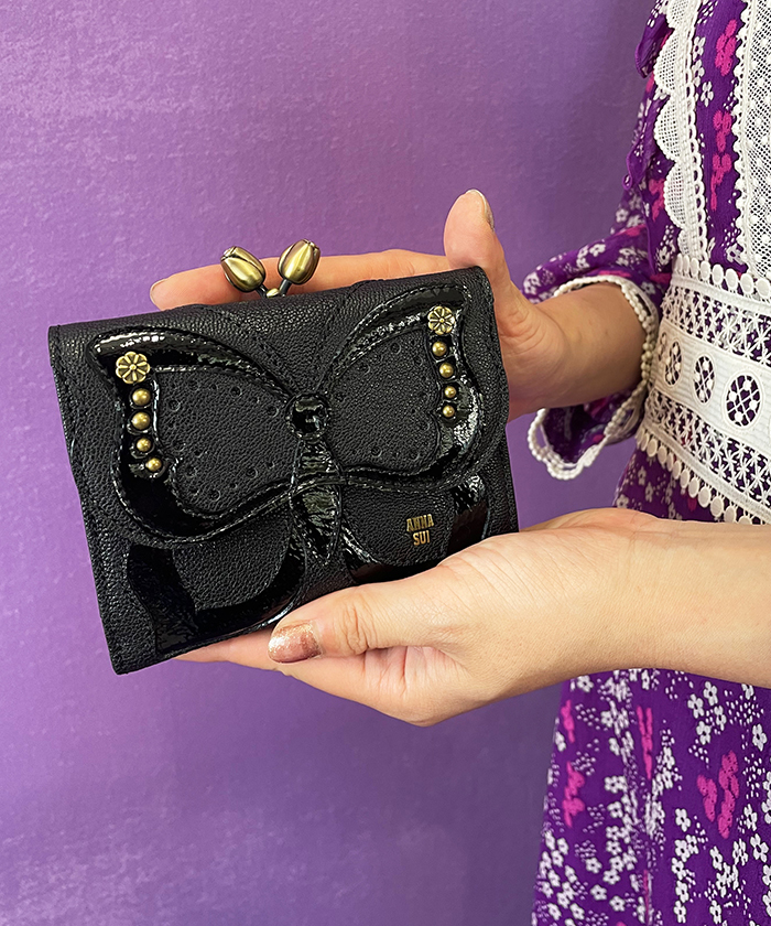 ビッグバタフライ 口金二つ折り財布 アナスイ(ANNA SUI) バッグ、財布ならクイーポ(KUIPO)オンラインショップ