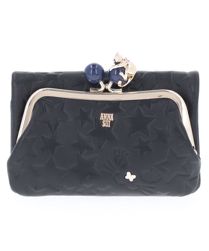 プレイングキャット 外口金二つ折り財布 | アナスイ(ANNA SUI