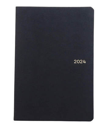 【数量限定】〈クラリーノ® 〉使用オリジナル手帳2024　月間ダイアリー　約15cm×21.5cm　| 文房具