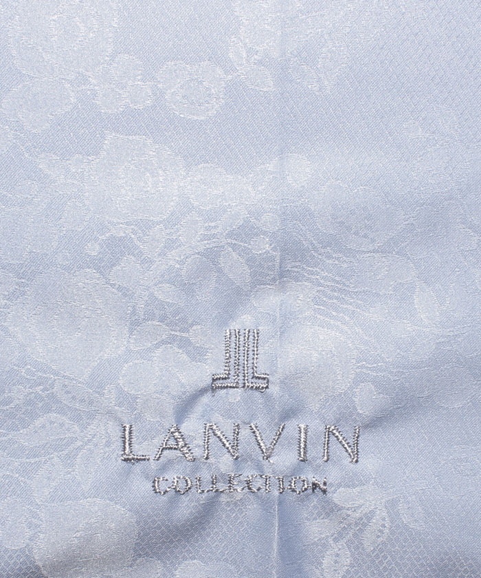 LANVIN COLLECTION 晴雨兼用折りたたみ傘 ”刺繍 ジャガードレース