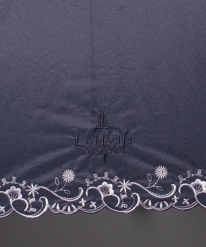 LANVIN COLLECTION（ランバンコレクション）晴雨兼用日傘 裾刺繍 