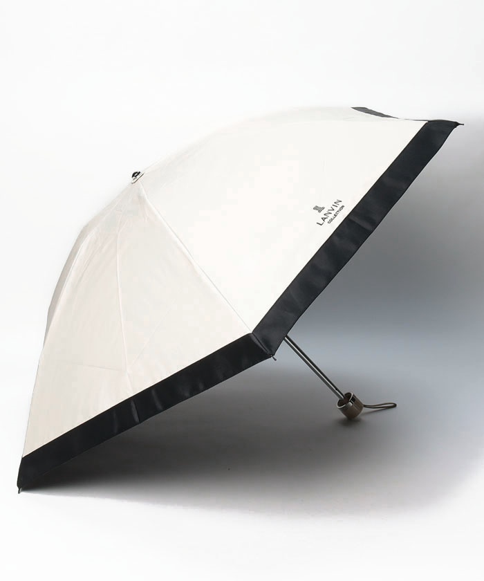 晴雨兼用折りたたみ日傘 ”グログランリボン” - | LANVIN COLLECTION 