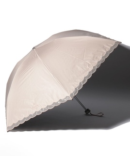 LANVIN COLLECTION 晴雨兼用折りたたみ傘 ”オーガンジー ローズカットワーク”
