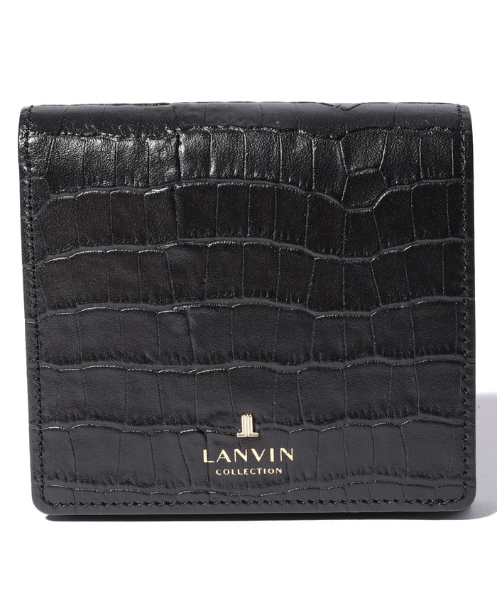二つ折りコンパクト財布【ラメールパース】 - | LANVIN