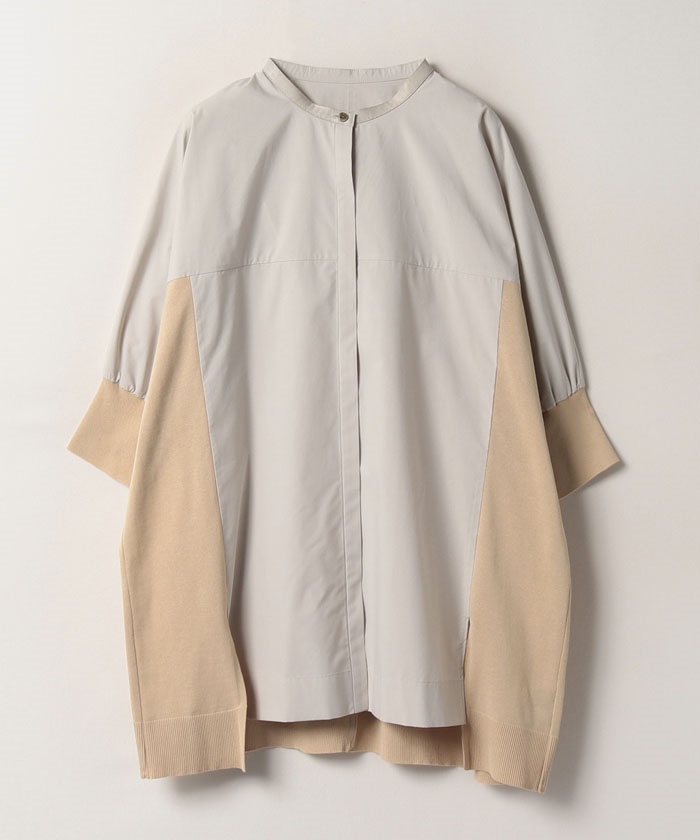 バンドカラーシャツ - | LANVIN COLLECTION | ランバン コレクション公式(レディース)