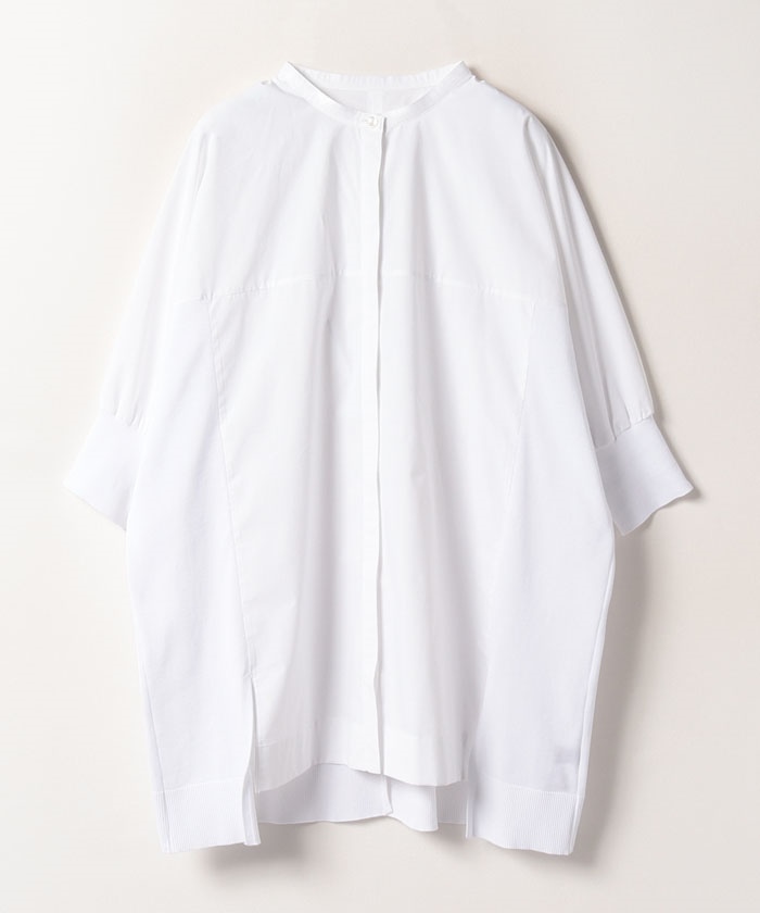 バンドカラーシャツ - | LANVIN COLLECTION | ランバン コレクション公式(レディース)