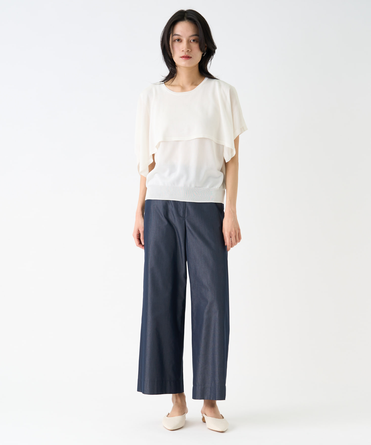 ケープデザインニット - | LANVIN COLLECTION | ランバン コレクション公式（レディース）