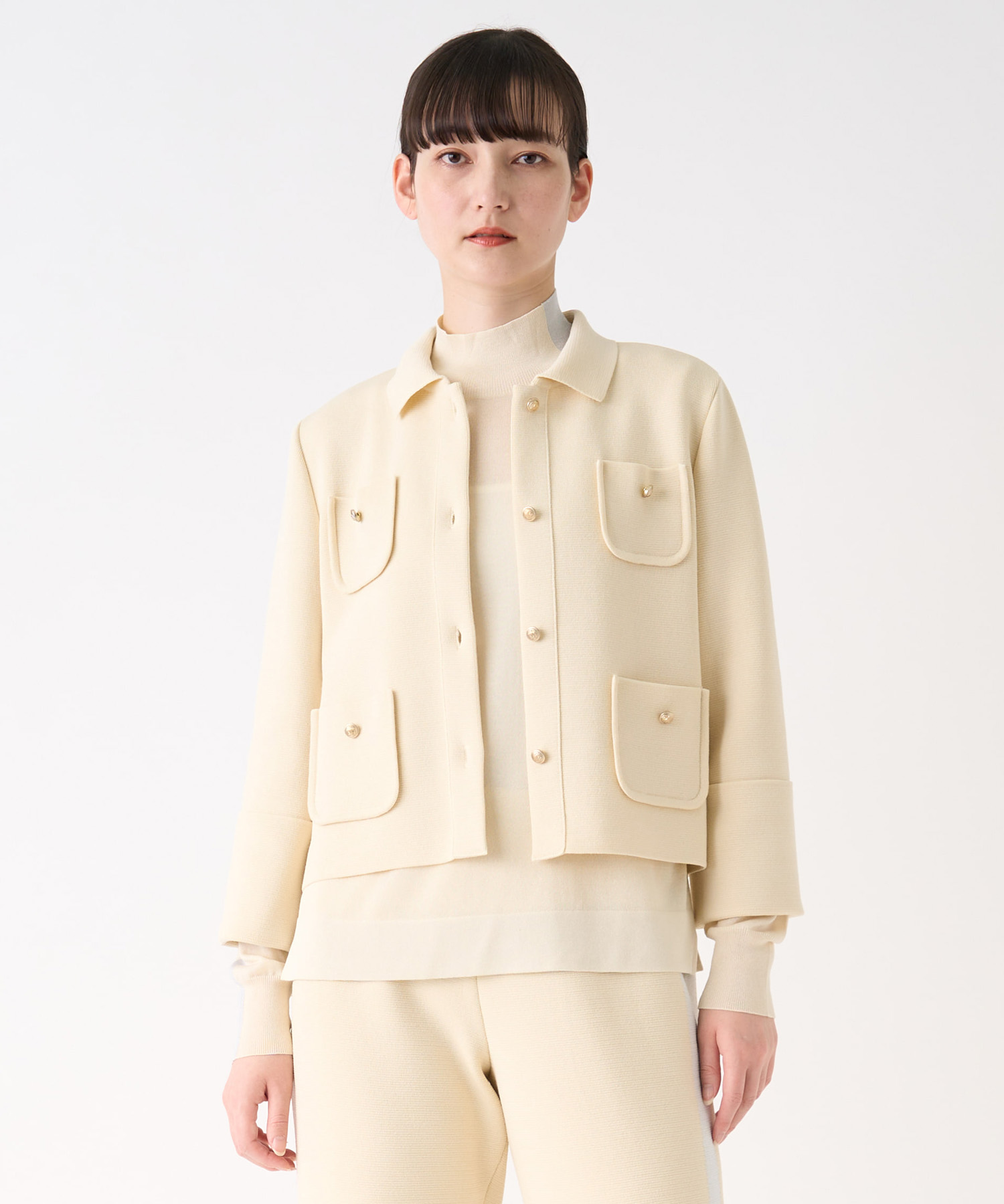 ミラノリブニットジャケット - | LANVIN COLLECTION | ランバン 