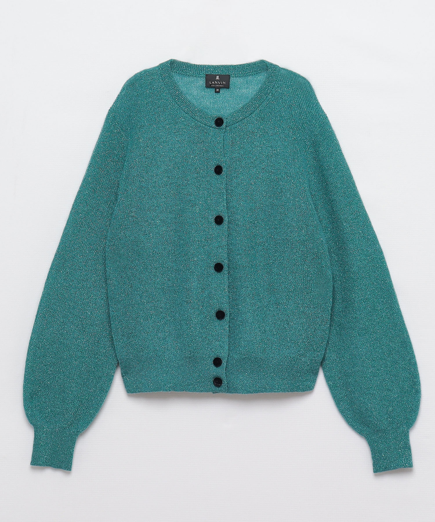 ランバンコレクション LANVIN☆シルク カーディガン&インナー ツイン 