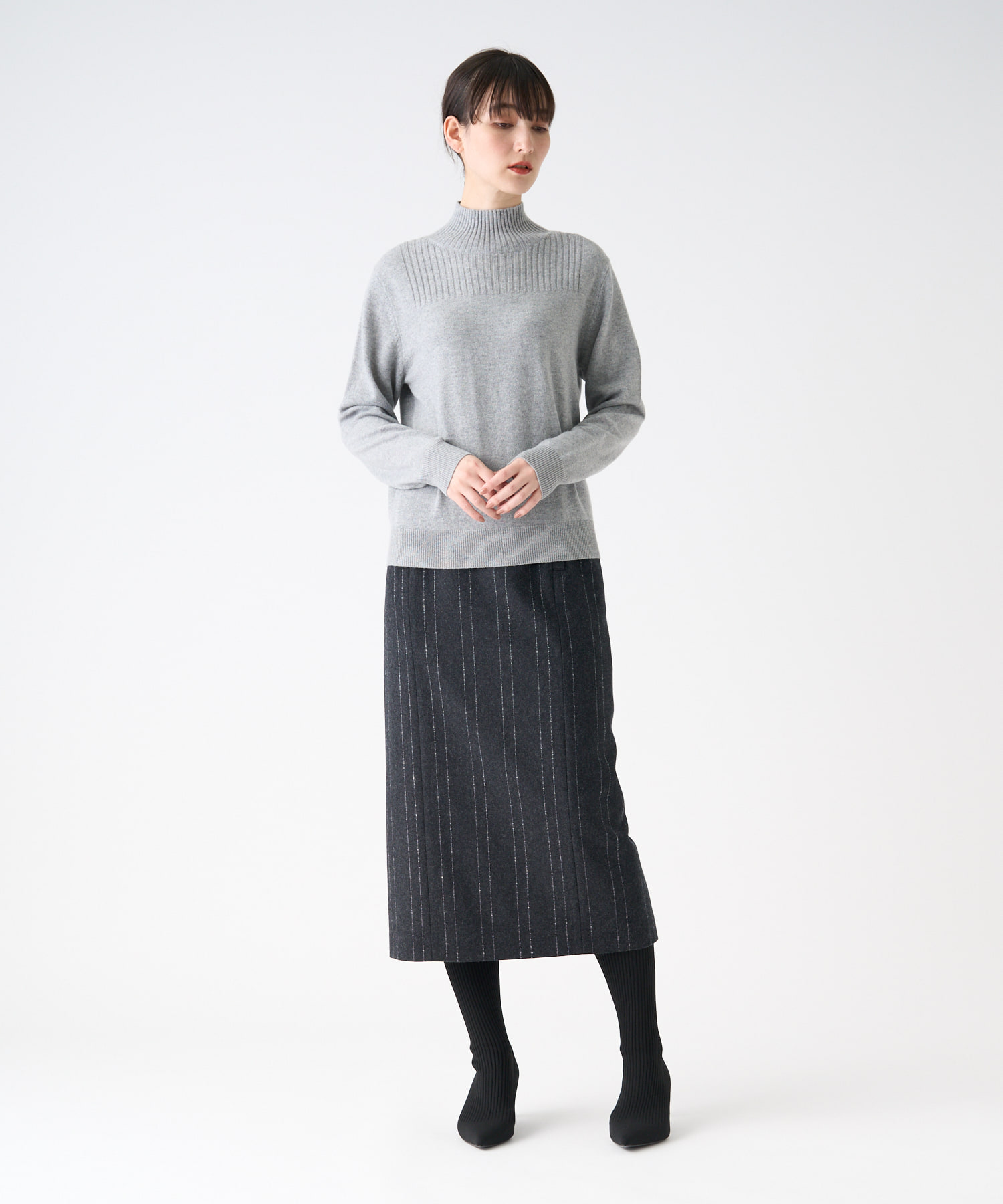 カシミヤハイネックニット - | LANVIN COLLECTION | ランバン コレクション公式（レディース）