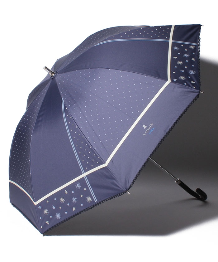 LANVIN en Bleu (ランバン オン ブルー) 晴雨兼用傘 ”ピコレース”