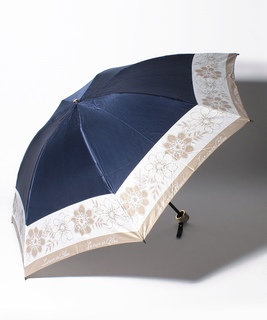 LANVIN en Bleu 折りたたみ傘 ”フラワー”