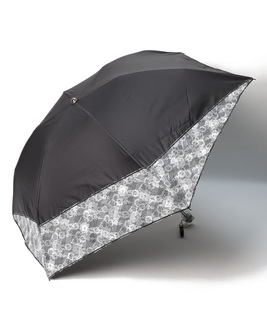 晴雨兼用折りたたみ日傘　”ラッセルレース刺繍”