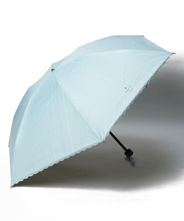 晴雨兼用折りたたみ日傘　”ストライプスカラ”