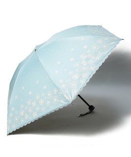 晴雨兼用折りたたみ日傘　”グリッター スカラ”
