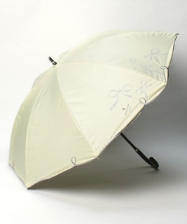 晴雨兼用日傘　リボン スカラ刺繍