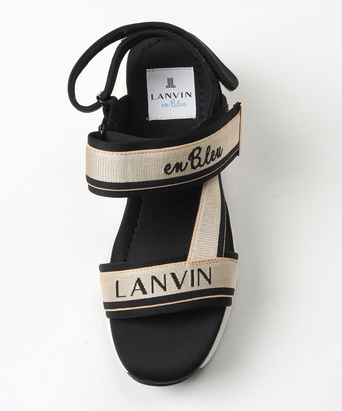 LANVIN ランバン アンクルストラップ プラットフォーム サンダル www