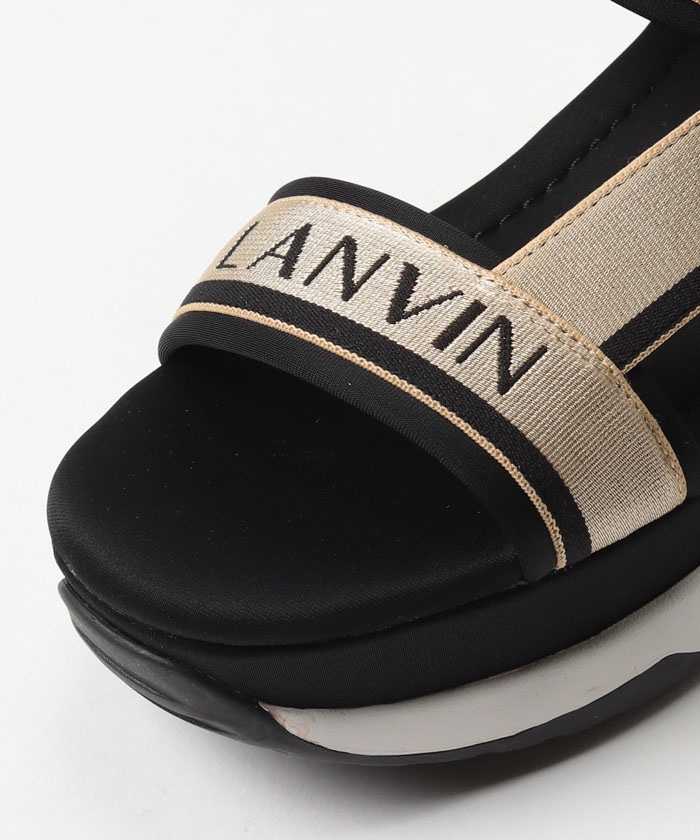 LANVIN ランバン アンクルストラップ プラットフォーム サンダル www