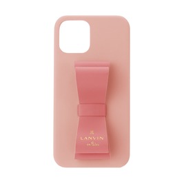 LANVIN en Bleu － Slim Wrap Case Stand & Ring Ribbon 2－Tone for iPhone 13 mini [ 