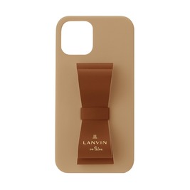 LANVIN en Bleu － Slim Wrap Case Stand & Ring Ribbon 2－Tone for iPhone 13 Pro [ R