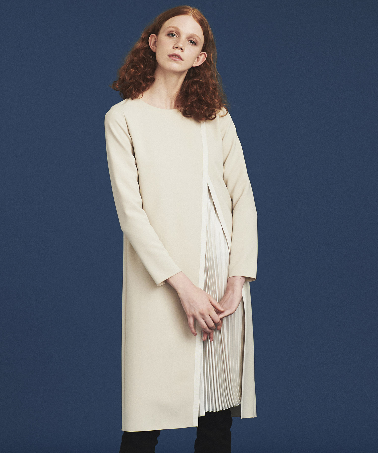 特別価格 スリットプリーツワンピース Lanvin En Bleu 新品タグ付き 選べるサイズ展開 Robbreport Com Sg