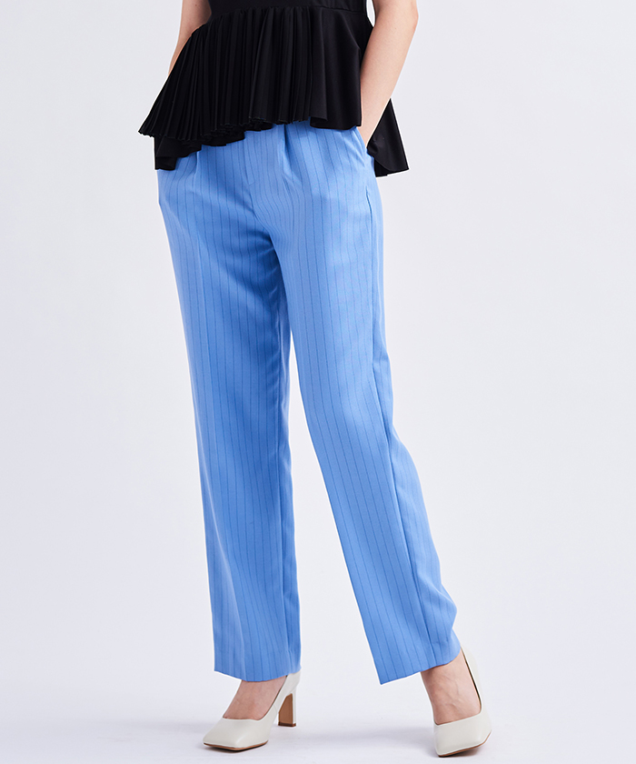 ピンストライプパンツ