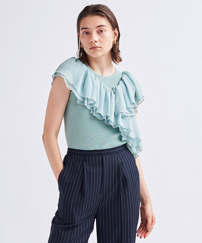 フリルコンビニット