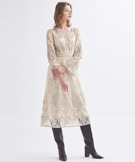 インド刺繍ワンピース