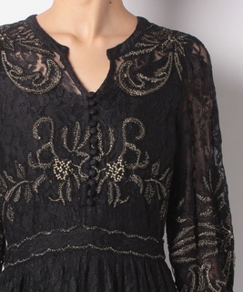 インド刺繍ワンピース