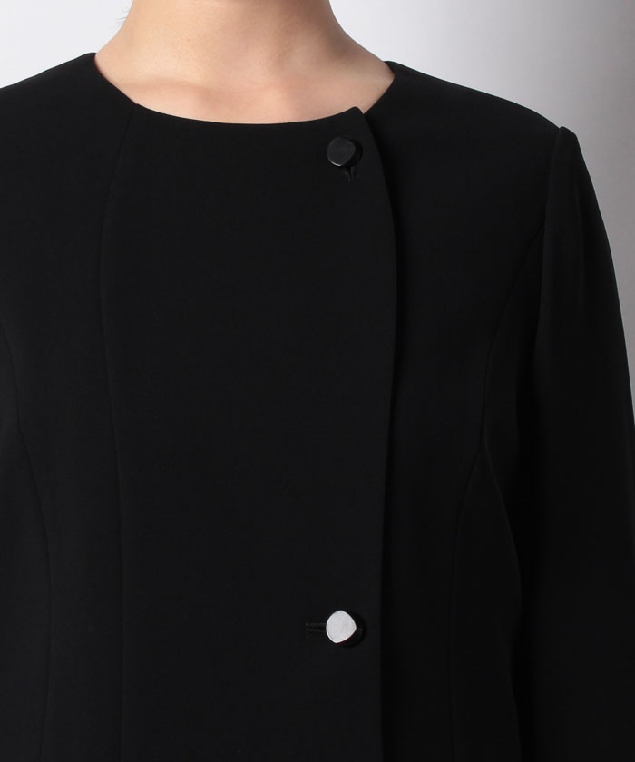 オールシーズン・喪服・礼服・フォーマル用】ヘチマカラーアンサンブル・セットアップ -｜LAPINE FORMAL （ラピーヌ フォーマル）｜LAPINE  ONLINE STORE