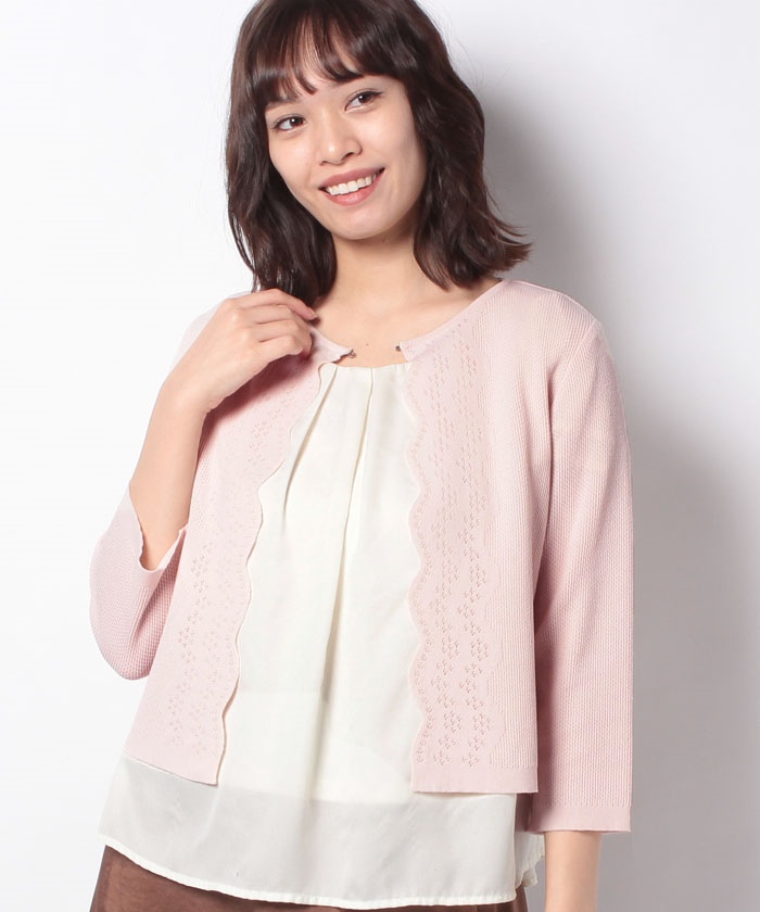 アイレット ボレロカーディガン -｜VICE VERSA（バイス バーサ  