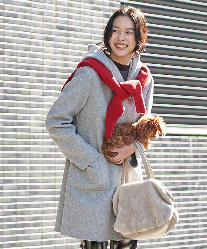 フーデットコート Coc By Cara O Cruz Cara O Cruz キャラ オ クルス Leilian Co Ltd Official Online Store