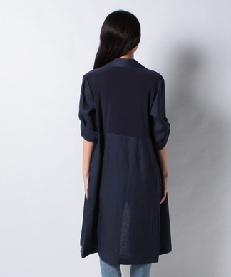 Fabio Dani 麻シャツワンピース Cara O Cruz キャラ オ クルス Leilian Co Ltd Official Online Store