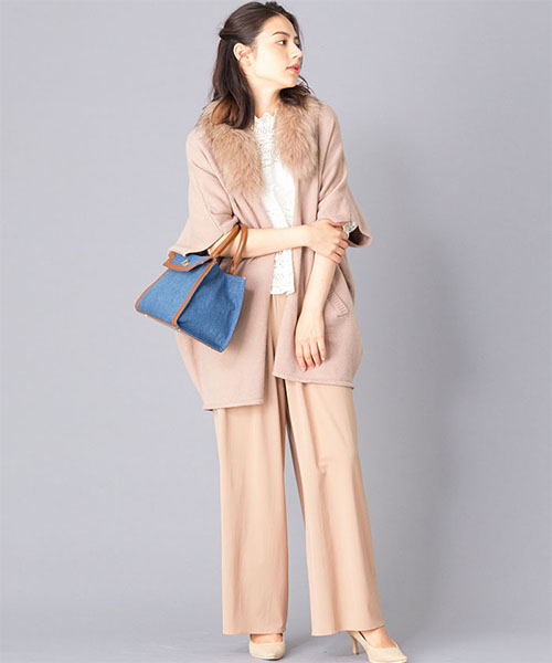 ファー付きカーディガン En Recre アン レクレ Leilian Co Ltd Official Online Store ファー付きカーディガン En Recre アン レクレ Leilian Co Ltd Official Online Store