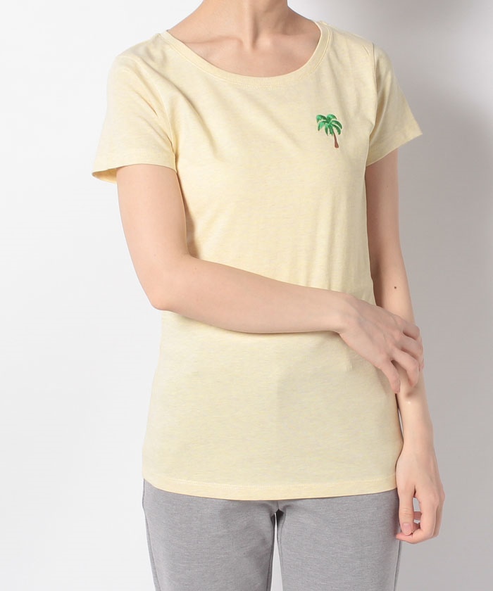 ULTRA TEE】ヤシの木刺繍Ｔシャツ -｜en recre（アン レクレ）｜Leilian Co.,LTD Official Online  Store