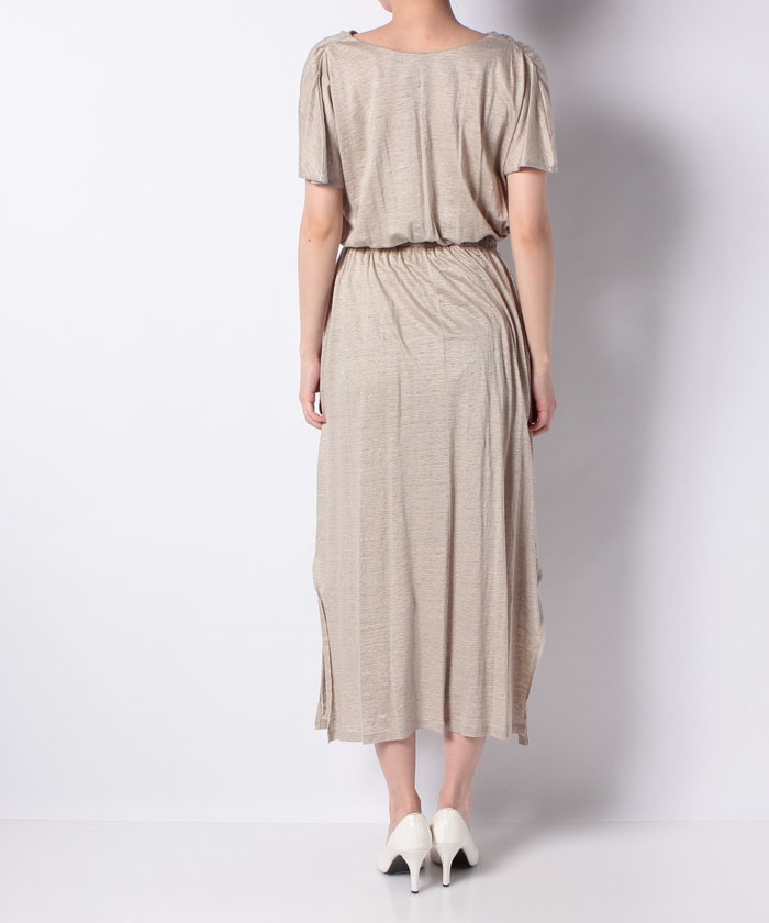 保存版 Three Dots リネンロングワンピース 人気トレンド