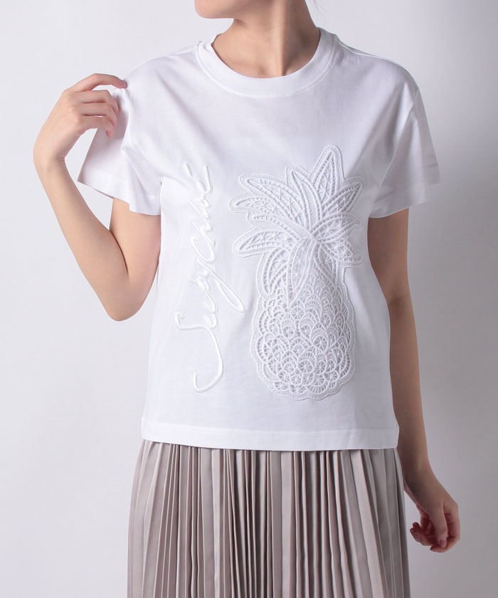 SEE BY CHLOE】カットワークレースＴシャツ -｜en recre（アン レクレ