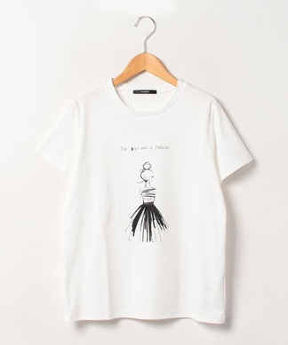 【Nouque】プリントＴシャツ