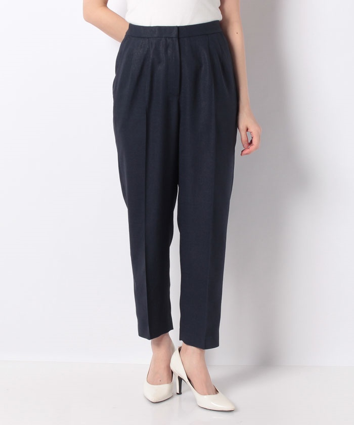 テーパードシルエットクロップドパンツ Leilian レリアン Leilian Co Ltd Official Online Store