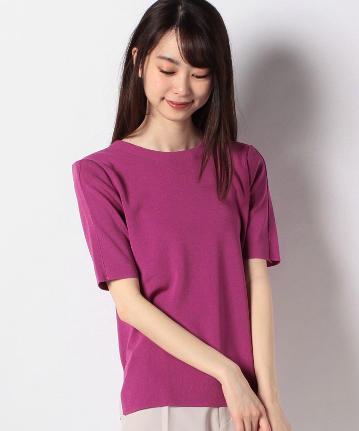 レリアン カシミヤ 半袖 セーター - nasdenas.com