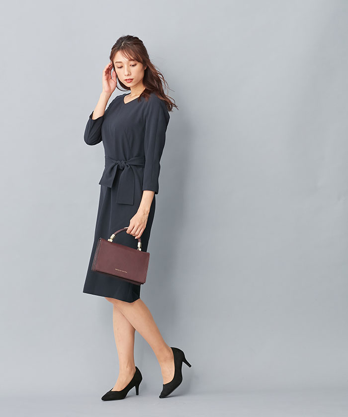 Vネックワンピ－ス -｜Leilian（レリアン）｜Leilian Co.,LTD Official Online Store