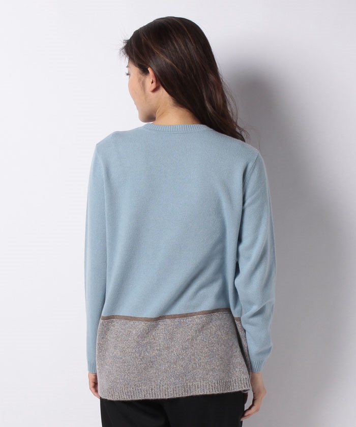 カシミヤチュニックセーター -|Leilian(レリアン)|Leilian Co.,LTD