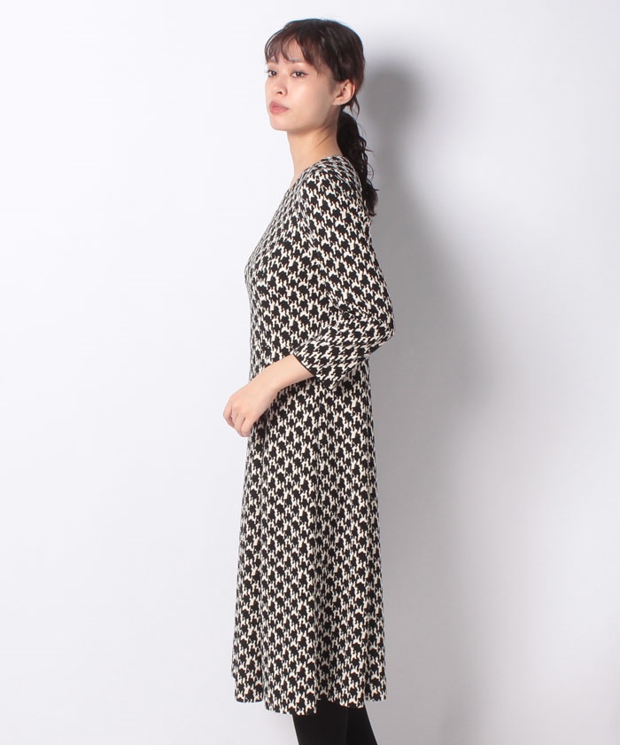 千鳥格子柄ワンピ ス Leilian レリアン Leilian Co Ltd Official Online Store