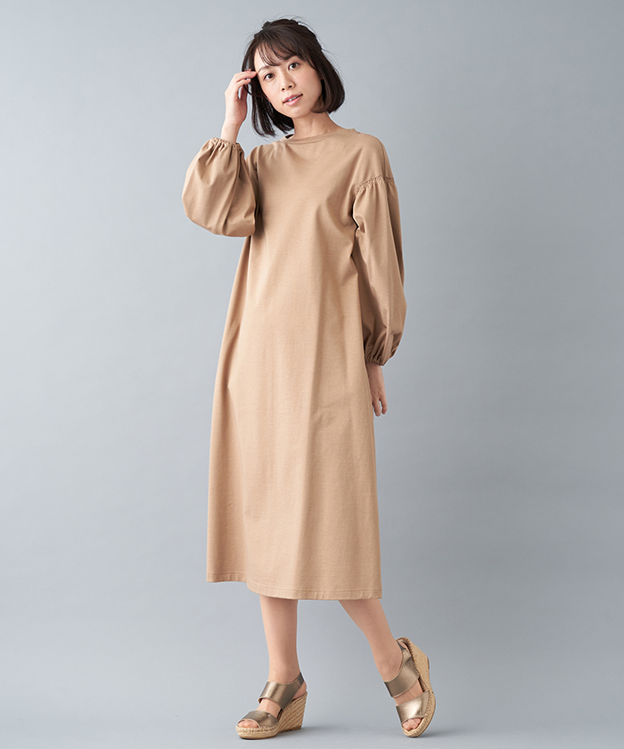 ボリュームスリーブワンピース Leilian レリアン Leilian Co Ltd Official Online Store