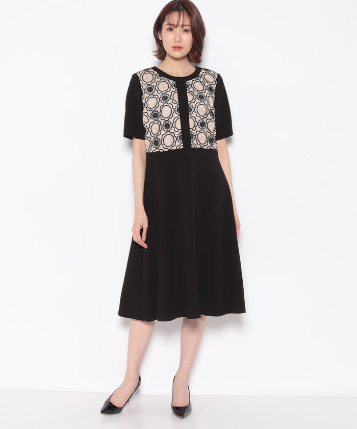フラワーレースワンピ ス Leilian レリアン Leilian Co Ltd Official Online Store
