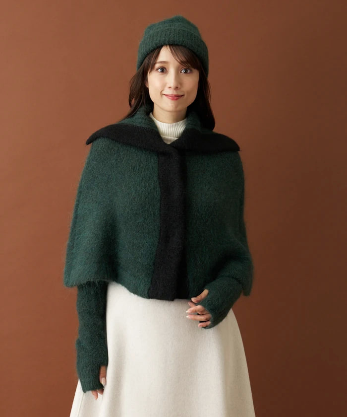 ニットケープ【Leilian by Eriko Nakamura】 -｜Leilian（レリアン）｜Leilian Co.,LTD Official  Online Store