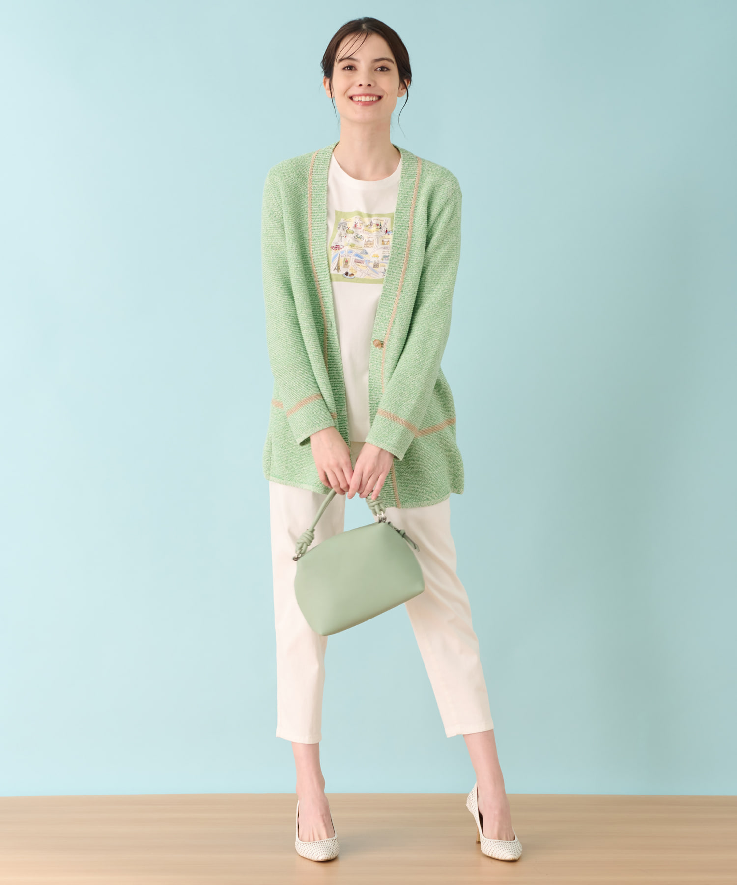 leilian - 未使用タグ付✨定価3.9万Leilianレリアン リネン混春