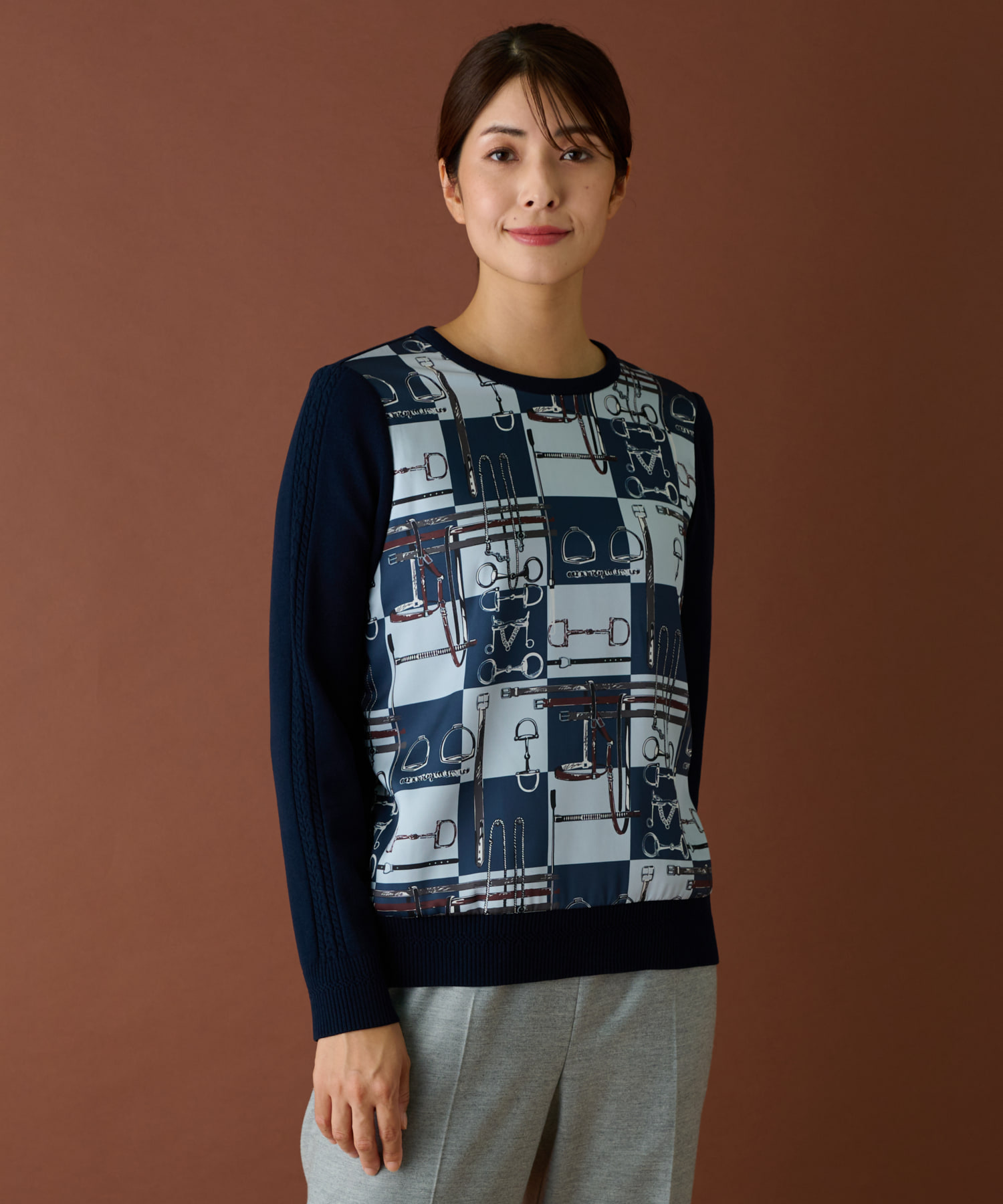 ROCHAS Premiere】【RATTI】ニットタイプ -｜Leilian（レリアン  